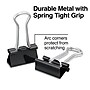Staples Small Binder Clips, 0.38" Capacity, Black, 144 Clips/Pack (ST32002/32002)~#|#~s1215154_sc7
