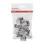 Staples Medium Binder Clips, Silver, 15 Clips/Pack (20911)~#|#~s1215168_sc7