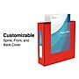 Staples Heavy Duty 4" 3-Ring View Binder, D-Ring, Red (ST56299-CC)~#|#~s1215237_sc7