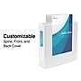 Staples Heavy Duty 4" 3-Ring View Binders, D-Ring, White, 4/Pack (56266CT/24696CT)~#|#~s1215238_sc7