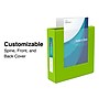 Staples Heavy Duty 1 1/2" 3-Ring View Binder, D-Ring, Chartreuse (ST56320-CC)~#|#~s1215274_sc7