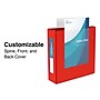 Staples Heavy Duty 1 1/2" 3-Ring View Binder, D-Ring, Red (ST56296-CC)~#|#~s1215283_sc7