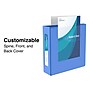 Staples Heavy Duty 1 1/2" 3-Ring View Binder, D-Ring, Periwinkle (ST56290-CC)~#|#~s1215286_sc7