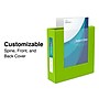 Staples Heavy Duty 1" 3-Ring View Binder, D-Ring, Chartreuse (ST56319-CC)~#|#~s1215352_sc7