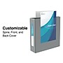 Staples Heavy Duty 1" 3-Ring View Binder, D-Ring, Gray (ST56328-CC)~#|#~s1215362_sc7