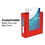 Staples Heavy Duty 3" 3-Ring View Binder, D-Ring, Red (ST56298-CC)~#|#~s1215377_sc7