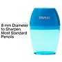 Staples® Manual Pencil Sharpener, Assorted Colors (10896-CC)~#|#~s1215439_sc7