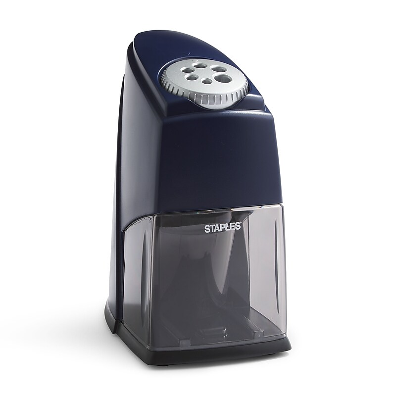Staples® ClassMate Electric Pencil Sharpener, Blue (21833) image 1