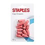 Staples Cap Erasers, Pink, Dozen (10903)~#|#~s1215478_sc7