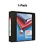 Staples Heavy Duty 2" 3-Ring View Binder, D-Ring, Black (ST56233-CC)~#|#~s1215618_sc7