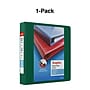 Staples Heavy Duty 1 1/2" 3-Ring View Binder, D-Ring, Green (ST56310-CC)~#|#~s1215633_sc7