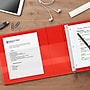 Staples Heavy Duty 4" 3-Ring View Binder, D-Ring, Red (ST56299-CC)~#|#~s1215641_sc7