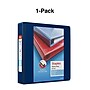 Staples Heavy Duty 2" 3-Ring View Binder, D-Ring, Blue (ST56270-CC)~#|#~s1215688_sc7