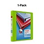Staples Heavy Duty 1" 3-Ring View Binder, D-Ring, Chartreuse (ST56319-CC)~#|#~s1215696_sc7