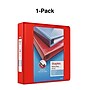 Staples Heavy Duty 2" 3-Ring View Binder, D-Ring, Red (ST56297-CC)~#|#~s1215766_sc7