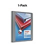 Staples Heavy Duty 1/2" 3-Ring View Binder, D-Ring, Gray (ST56327-CC)~#|#~s1215785_sc7