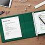 Staples Heavy Duty 1" 3-Ring View Binder, D-Ring, Green (ST56309-CC)~#|#~s1215791_sc7