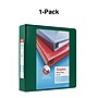 Staples Heavy Duty 2" 3-Ring View Binder, D-Ring, Green (ST56311-CC)~#|#~s1215807_sc7