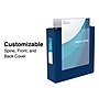 Staples 1 1/2" 3-Ring View Binder, D-Ring, Navy Blue (55419/26439)~#|#~s1216546_sc7
