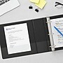 Staples Standard 3-Inch D-Ring Binder, Holds Up to 600 Sheets, Black, Large Capacity 3-Ring Binder for Office & School~#|#~s1216629_sc7