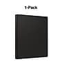Staples 1/2" 3-Ring Non-View Binder, Black (ST26851-CC)~#|#~s1216722_sc7