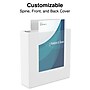 Staples 1/2" 3-Ring View Binders, White, 12/Pack (23740/21682)~#|#~s1216736_sc7