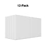 Staples 1" 3-Ring View Binders, White, 12/Pack (23735/21684)~#|#~s1216800_sc7