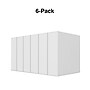 Staples 3" 3-Ring View Binders, White, 6/Pack (23743/21691)~#|#~s1216842_sc7