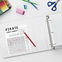 Staples 1/2" 3-Ring View Binder, White (ST23740-CC)~#|#~s1216868_sc7