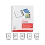 Staples Poly Binder Pocket, 3-Hole Punched, Clear, 5/Pack (ST15159-CC)~#|#~s1216941_sc7