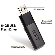 NXT Technologies™ 64GB USB 2.0 Flash Drive (NX27990)