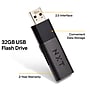 NXT Technologies™ 32GB USB 2.0 Type A Flash Drive, Black, 2/Pack (NX52550-US/CC)~#|#~s1217209_sc7