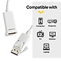 NXT Technologies 0.5' DisplayPort/HDMI Audio/Video Adapter, White (NX60396)~#|#~s1217569_sc7