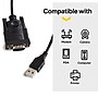 NXT Technologies™ 1' USB/9-Pin Serial, Black (NX29764)~#|#~s1217589_sc7