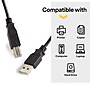 NXT Technologies™ 15' USB B to USB A Cable, Male to Male, Black (NX29748)~#|#~s1217812_sc7