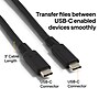 NXT Technologies™ 3' USB C, Black (NX56854)~#|#~s1217942_sc7