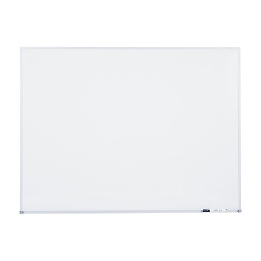 Staples DryErase Board, Aluminum Frame, 3' x 4' (75134) Staples