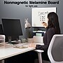 Staples Melamine Dry-Erase Whiteboard, Aluminum Frame, Less than 2' x 2' (75112B)~#|#~s1219424_sc7