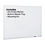 Staples Dry-Erase Board, Aluminum Frame, 3' x 4' (75134)~#|#~s1219430_sc7