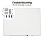 Staples Standard Durable Melamine Dry-Erase Whiteboard, Aluminum Frame, 4' x 3' (52675/28340)~#|#~s1219441_sc7