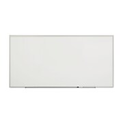 Staples Standard Durable Melamine Dry-Erase Whiteboard, Aluminum Frame, 8'W x 4'H (28346-CC)