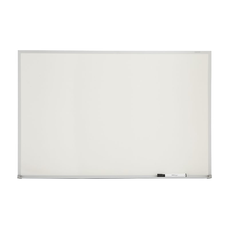 Staples Melamine Dry-Erase Whiteboard, Aluminum Frame, 2' x 3' (ST28710-US) image 1