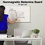 Staples Melamine Dry-Erase Whiteboard, Aluminum Frame, 2' x 3' (ST28710-US)~#|#~s1219475_sc7