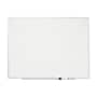Staples Standard Durable Melamine Dry-Erase Whiteboard, Aluminum Frame, 4' x 3' (52675/28340)~#|#~s1219477_sc7
