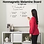 Staples Standard Durable Melamine Dry-Erase Whiteboard, Aluminum Frame, 4' x 3' (52675/28340)~#|#~s1219489_sc7