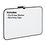 Staples Durable Melamine Dry-Erase Board, Plastic Frame, 11" x 17" (VMMC10112)~#|#~s1219568_sc7