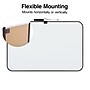 Staples Durable Melamine Dry-Erase Board, Plastic Frame, 11" x 17" (VMMC10112)~#|#~s1219574_sc7