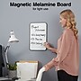 Staples Durable Melamine Dry-Erase Board, Plastic Frame, 11" x 17" (VMMC10112)~#|#~s1219593_sc7