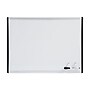 Staples Magnetic Steel Dry-Erase Whiteboard, Silver/Black, 1.5' x 2' (52484/28213)~#|#~s1219598_sc7