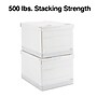 Staples Medium Duty File Box, Lift Off Lid, Letter/Legal, White (50141)~#|#~s1219602_sc7